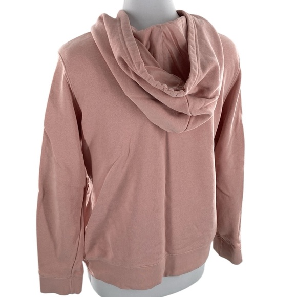 Adidas Dusty Pink Old School Logo Hoodie Womens Large - Picture 5 of 7